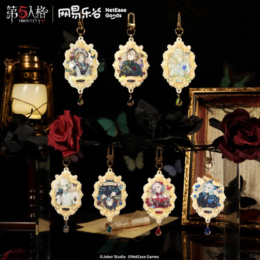 Identity V | Specimen Gallery Dangle Charms Acrylic KeyChain Bag Charm Collectibles Luca