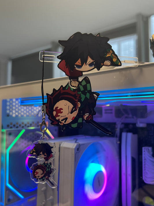 Demon Slayer | Arylic Charm Key Chain Tanjiro Giyuu