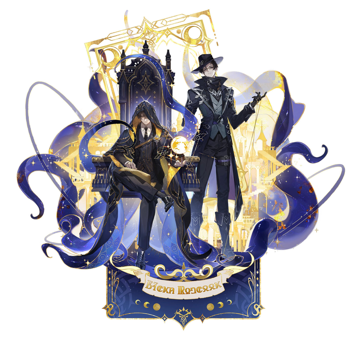 LOTM X Honor of Kings Collab Series Acrylic Photo Card Standee Badges