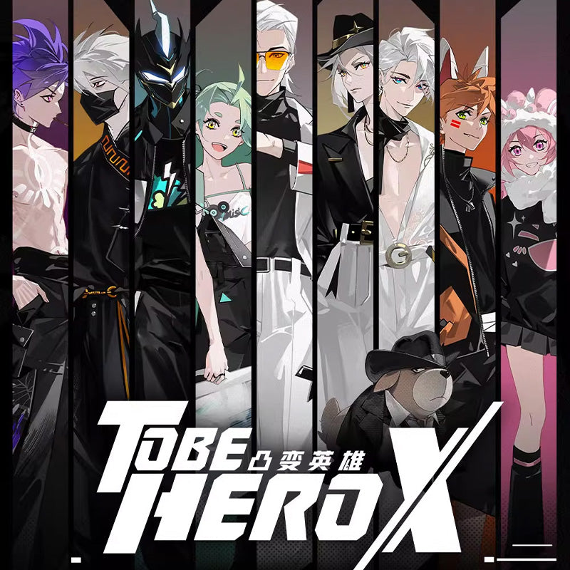 To Be Hero X | Animation HERO SHOW Series Badge Key chain Photo Card Blind Box