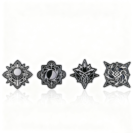 LOTM | Church Holy Emblem Pin Badge 4Pcs