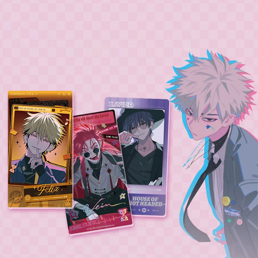 Link Click | Surprising Click Series Collectible Cards Cheng Xiaoshi Lucas Blind Box