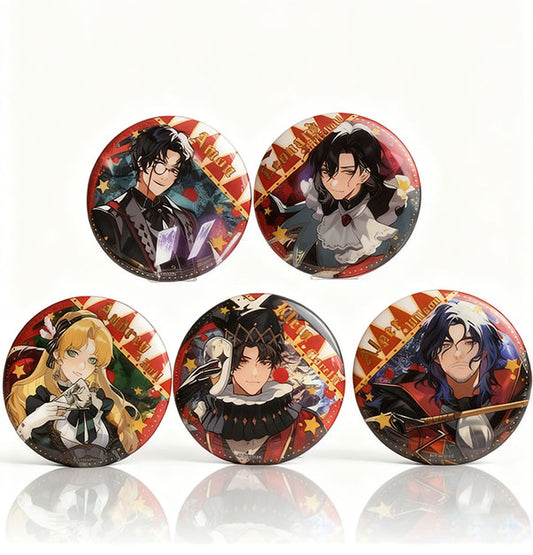 LOTM丨Circus Series Double Flash Badge Full set 5 badges