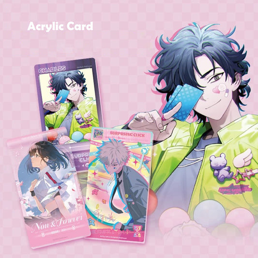 Link Click | Surprising Click Series Collectible Cards Cheng Xiaoshi Lucas Blind Box
