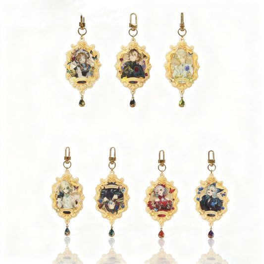 Identity V | Specimen Gallery Dangle Charms Acrylic KeyChain Bag Charm Collectibles Luca