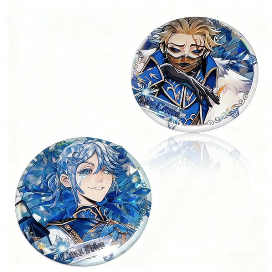 Identity V | Frozen Kingdom Series Pins Tin Badge Collection 7 Distinct Designs Per Box